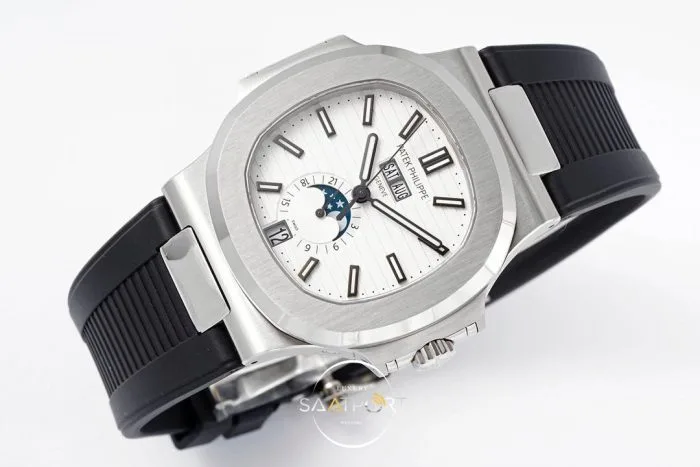Patek Philippe Nautilus 57261A-001 White Rubber Super Clon Eta (4)