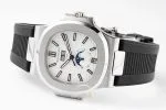 Patek Philippe Nautilus 57261A-001 White Rubber Super Clon Eta (5)