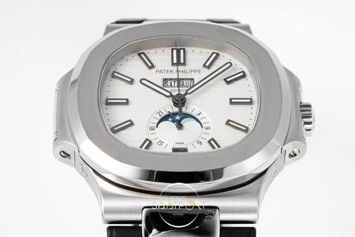Patek Philippe Nautilus 57261A-001 White Rubber Super Clon Eta (6)