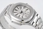Patek Philippe Nautilus 59801A-001 40.5mm white Dial Super Clone Eta (3)