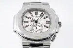Patek Philippe Nautilus 59801A-001 40.5mm white Dial Super Clone Eta (4)