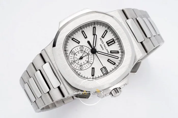 Patek Philippe Nautilus 59801A-001 40.5mm white Dial Super Clone Eta (7)