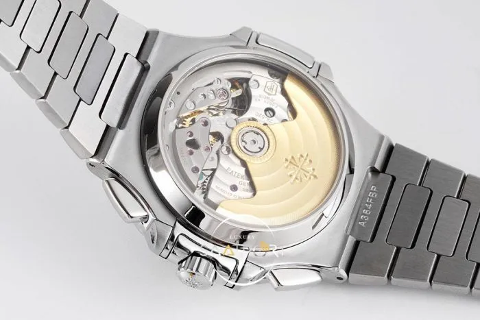 Patek Philippe Nautilus 59801A-001 40.5mm white Dial Super Clone Eta (8)