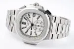 Patek Philippe Nautilus 59801A-001 40.5mm white Dial Super Clone Eta (9)