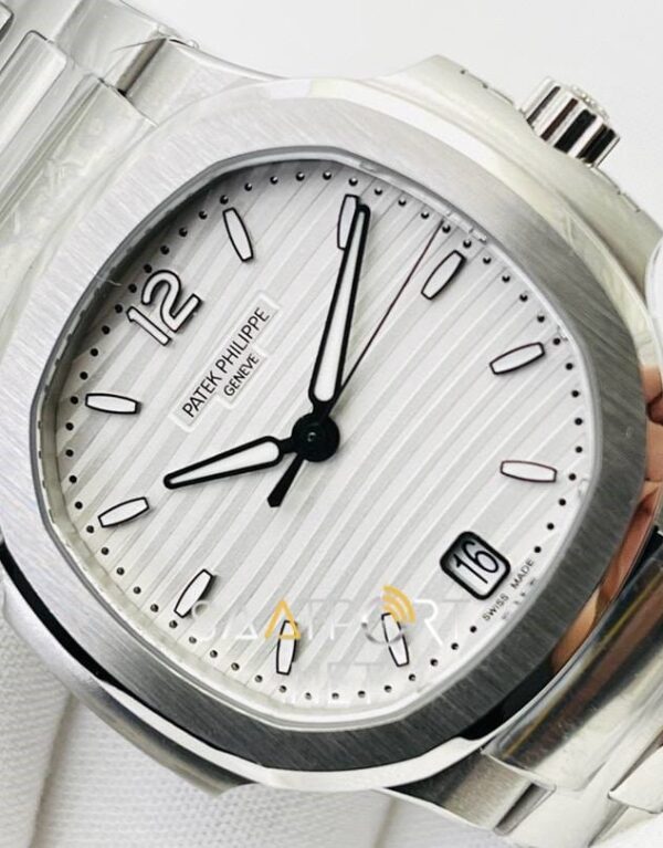 Patek Philippe Nautilus 71181200A-010 white dial super clone eta (2)