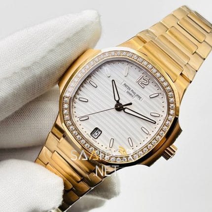 Patek Philippe Nautilus 71181200R-001 Rose İçi Beyaz Baget Taşlı (2)