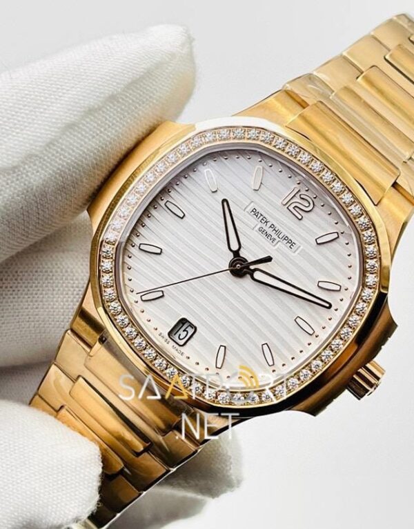 Patek Philippe Nautilus 71181200R-001 Rose İçi Beyaz Baget Taşlı (2)