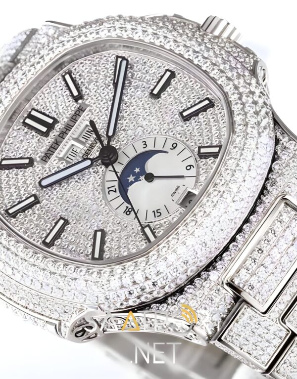 Patek Philippe Nautilus White Baget 571910G-010 (3)