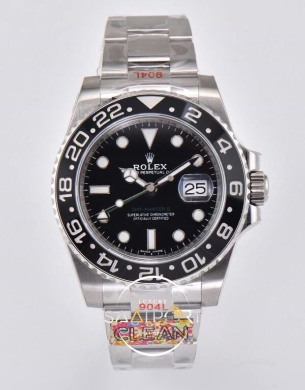 Rolex Gmt Master II Black 116710LN Clean Factory 3285 Super Clon eta