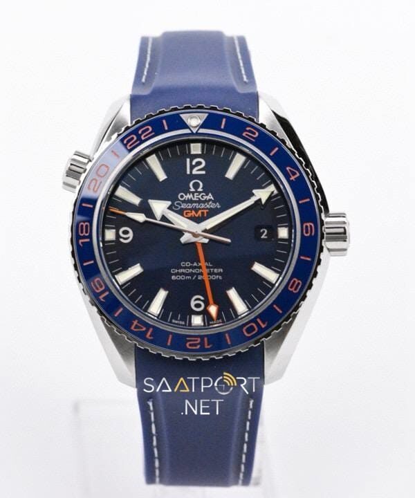 Omega Seamaster Planet 43.5 Ocean Gmt Silikon Kordon Eta Saat