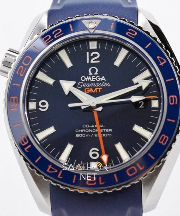Omega Seamaster Planet 43.5 Ocean Gmt Silikon Kordon Eta Saat (2)