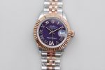 Rolex Date Just 28mm Two Tone Rose Eta Saat