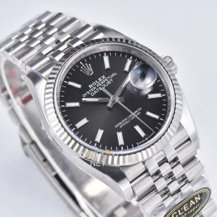 Rolex Datejust 36mm Black Jübile Super Clone Eta Saat (2)
