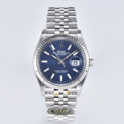 Rolex Datejust 36mm Blue Jübile Super Clone Eta Saat