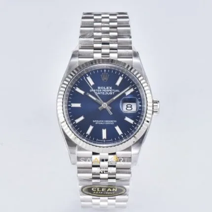 Rolex Datejust 36mm Blue Jübile Super Clone Eta Saat