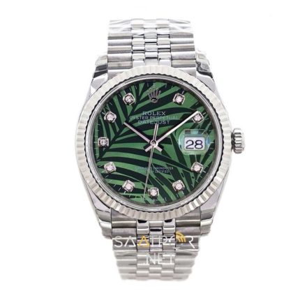 Rolex Datejust 36mm Palm Diamond Super Clone Eta