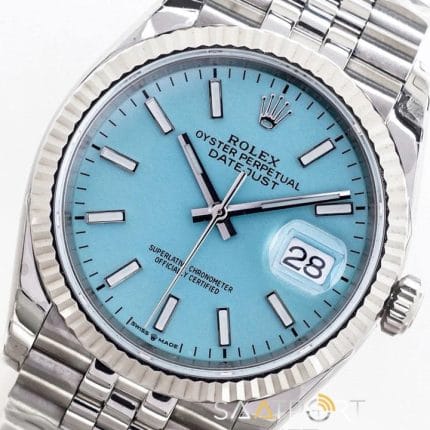 Rolex Datejust 36mm Tiffany Super Clone eta (5)