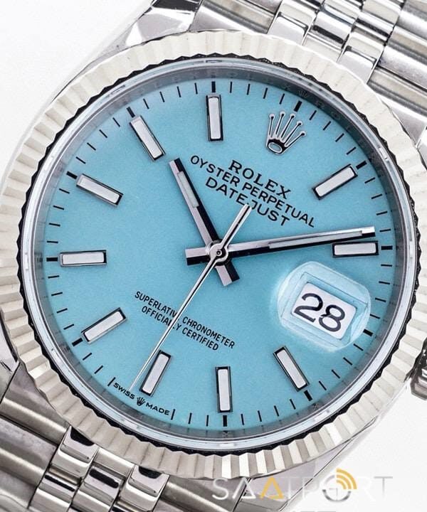 Rolex Datejust 36mm Tiffany Super Clone eta (5)