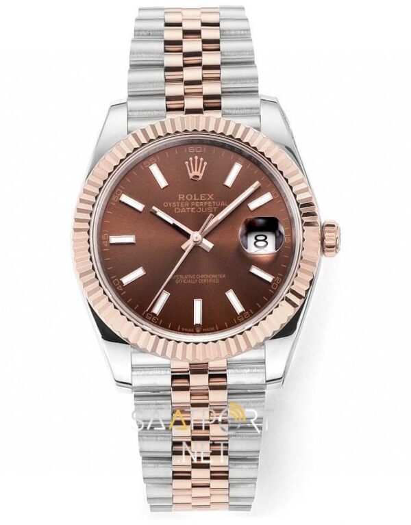 Rolex Datejust 41 II Two Tone Rose Gold 126331 Super Clone eta