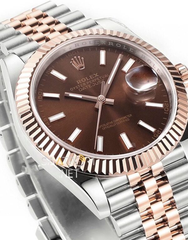 Rolex Datejust 41 II Two Tone Rose Gold 126331 Super Clone eta (2)