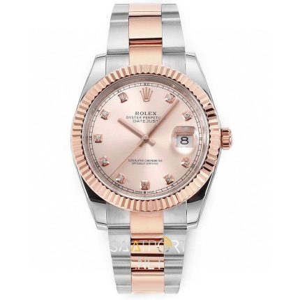 Rolex Datejust 41 Steel and Everose Datejust 126331