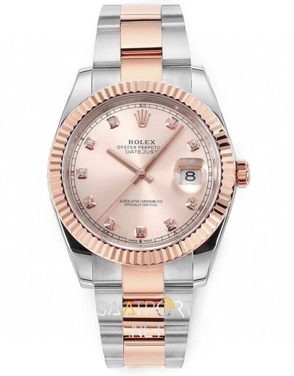 Rolex Datejust 41 Steel and Everose Datejust 126331