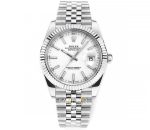 Rolex Datejust 41 White Dial Jubilee 126334 Super Clone eta