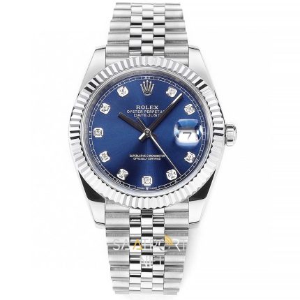 Rolex Datejust 41 mm 126334 Taşlı Mavi Kadran Super Clone eta