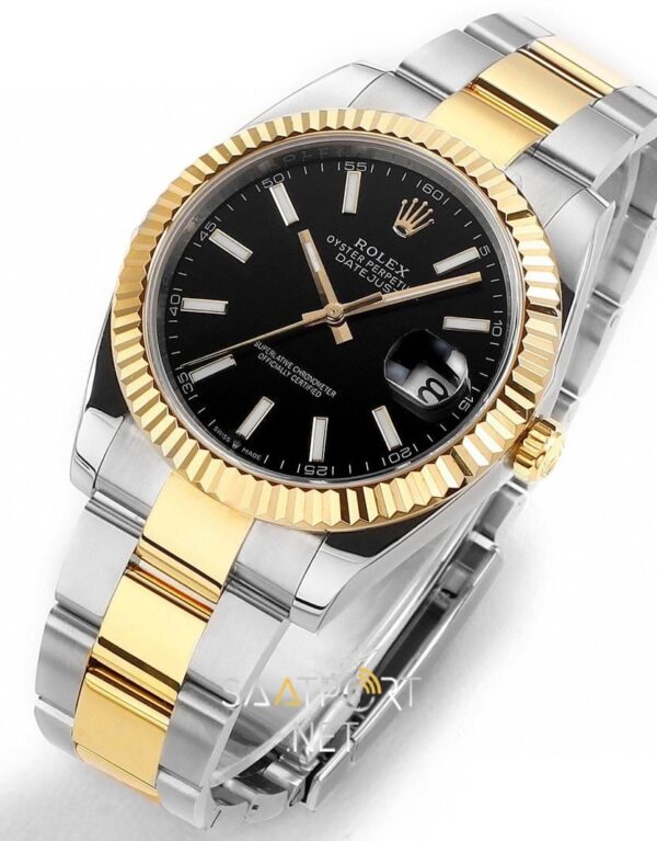Rolex Datejust 41mm 126333 Oystersteel Two Tone Black Dial (2)