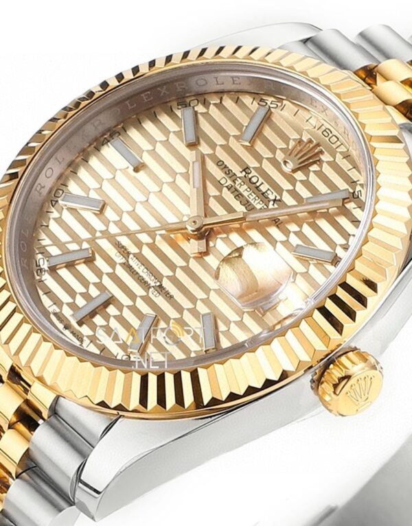 Rolex Datejust 41mm 126333 Two Tone Golden Motif Dial (2)