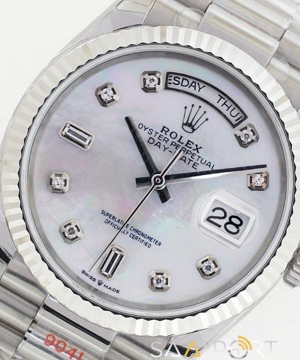 Rolex Day-Date 36mm Sedef Kadran Baget Super clone eta (2)