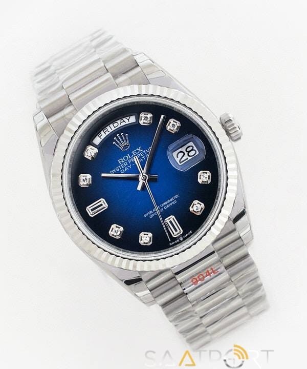 Rolex Day-Date 36mm White 128239 Super clone eta saat (9)