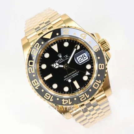 Rolex GMT-Master II Full Gold Jübilee 126713GRNR Super Clone Eta (5)