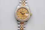 Rolex Lady Datejust 28mm Gold Dial 28279383 Eta Saat