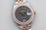 Rolex Lady Datejust 28mm Gray Dial 278381RBR Eta Saat