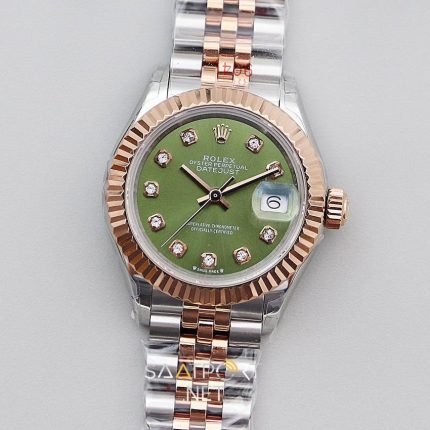 Rolex Lady Datejust 28mm Rose Two Tone 279173 Eta Saat