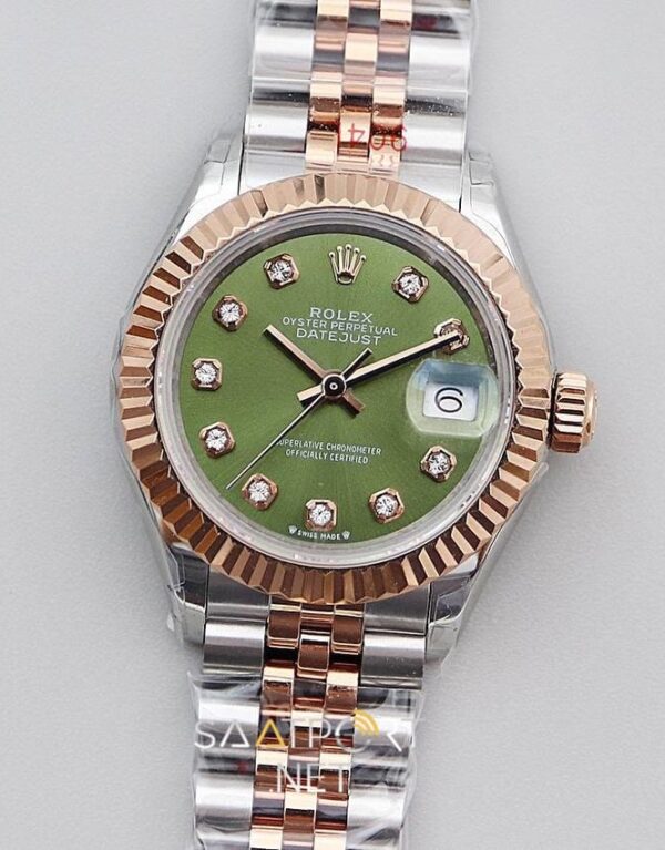 Rolex Lady Datejust 28mm Rose Two Tone 279173 Eta Saat