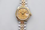 Rolex Lady Datejust 28mm Two Tone Gold Taşlı Kadran Eta Saat