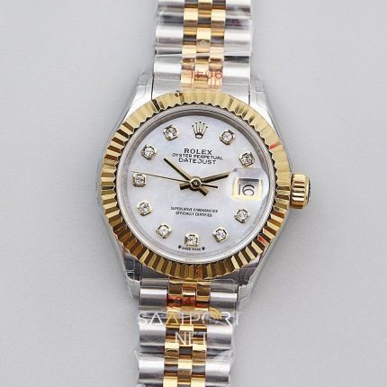 Rolex Lady Datejust 28mm Two Tone Sedefli Kadran Eta