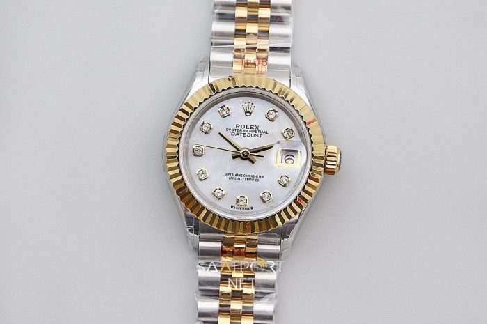 Rolex Lady Datejust 28mm Two Tone Sedefli Kadran Eta