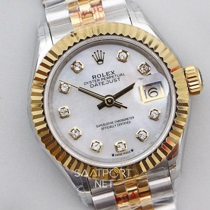 Rolex Lady Datejust 28mm Two Tone Sedefli Kadran Eta (2)