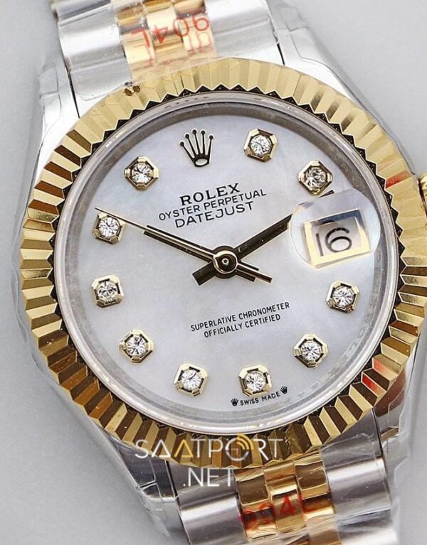 Rolex Lady Datejust 28mm Two Tone Sedefli Kadran Eta (2)