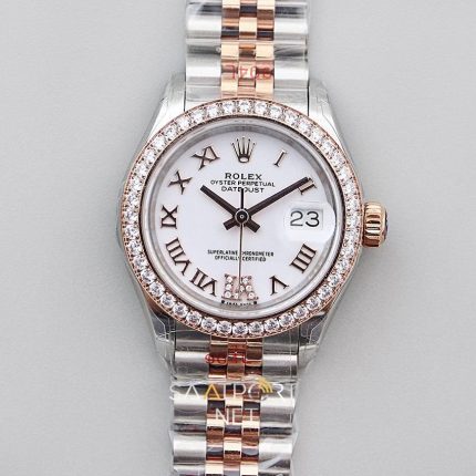 Rolex Lady Datejust 28mm White Dial 279381RBR Eta Saat