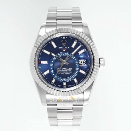 Rolex Sky-Dweller Blue Dial Oyster 326934 Super Clone Eta