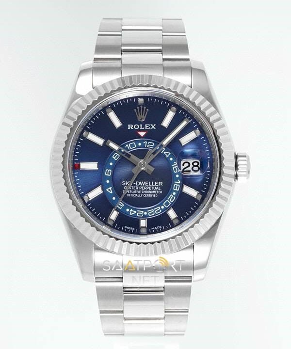 Rolex Sky-Dweller Blue Dial Oyster 326934 Super Clone Eta