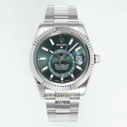 Rolex Sky-Dweller Mint Green Oyster 336934 Super Clone Eta