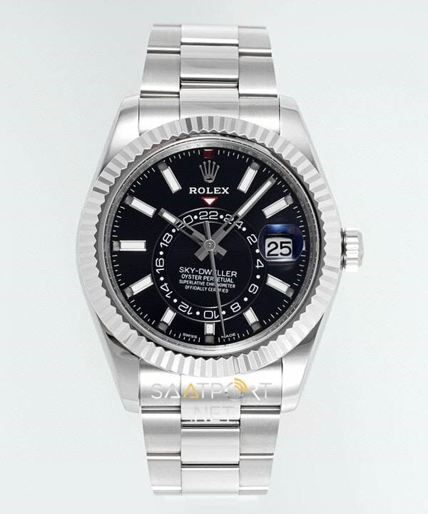 Rolex Sky-Dweller SkyDweller Black Dial 326934 Super Clone eta