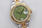 Rolex Lady Datejust 28mm Green Roma Rakamlı 278273 Eta Saat