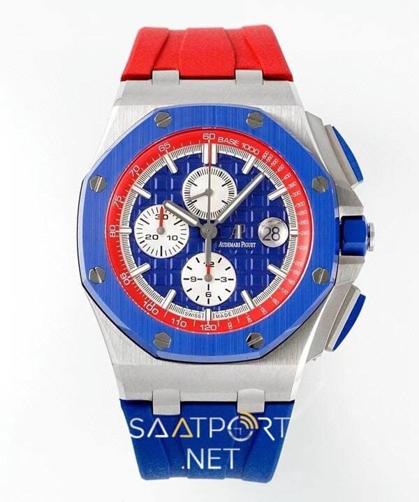 Audemars Piguet 26400 Royal Oak Offshore Blue-Red 44mm Super Clone ETA