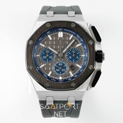 Audemars Piguet 26420 Royal Oak Offshore Gri Kadran 44mm Super Clone ETA